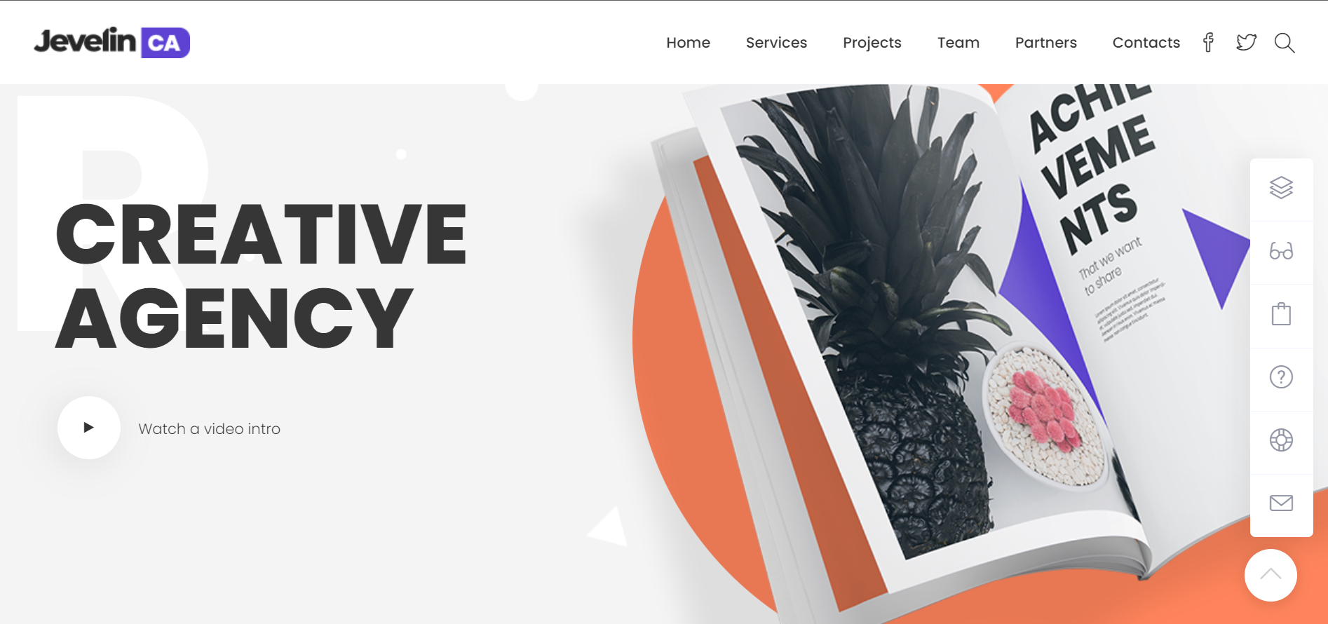 Jevelin Ecommerce template - website themes