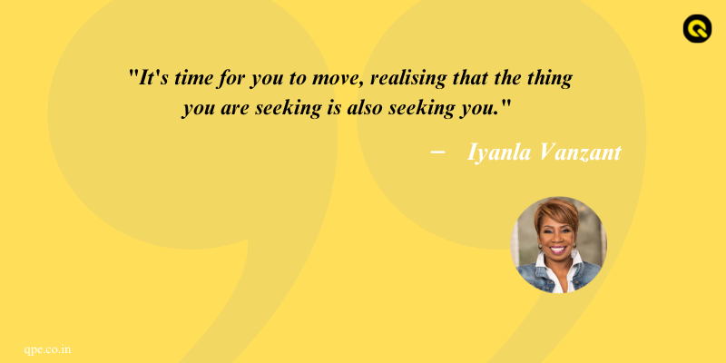 Quotes by Iyanla Vanzant for female Motivation 