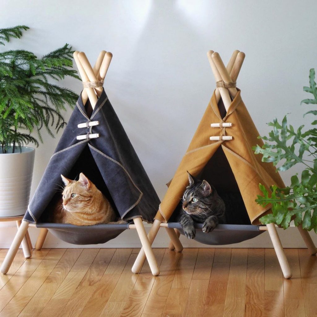 Handcrafted Cat Tents