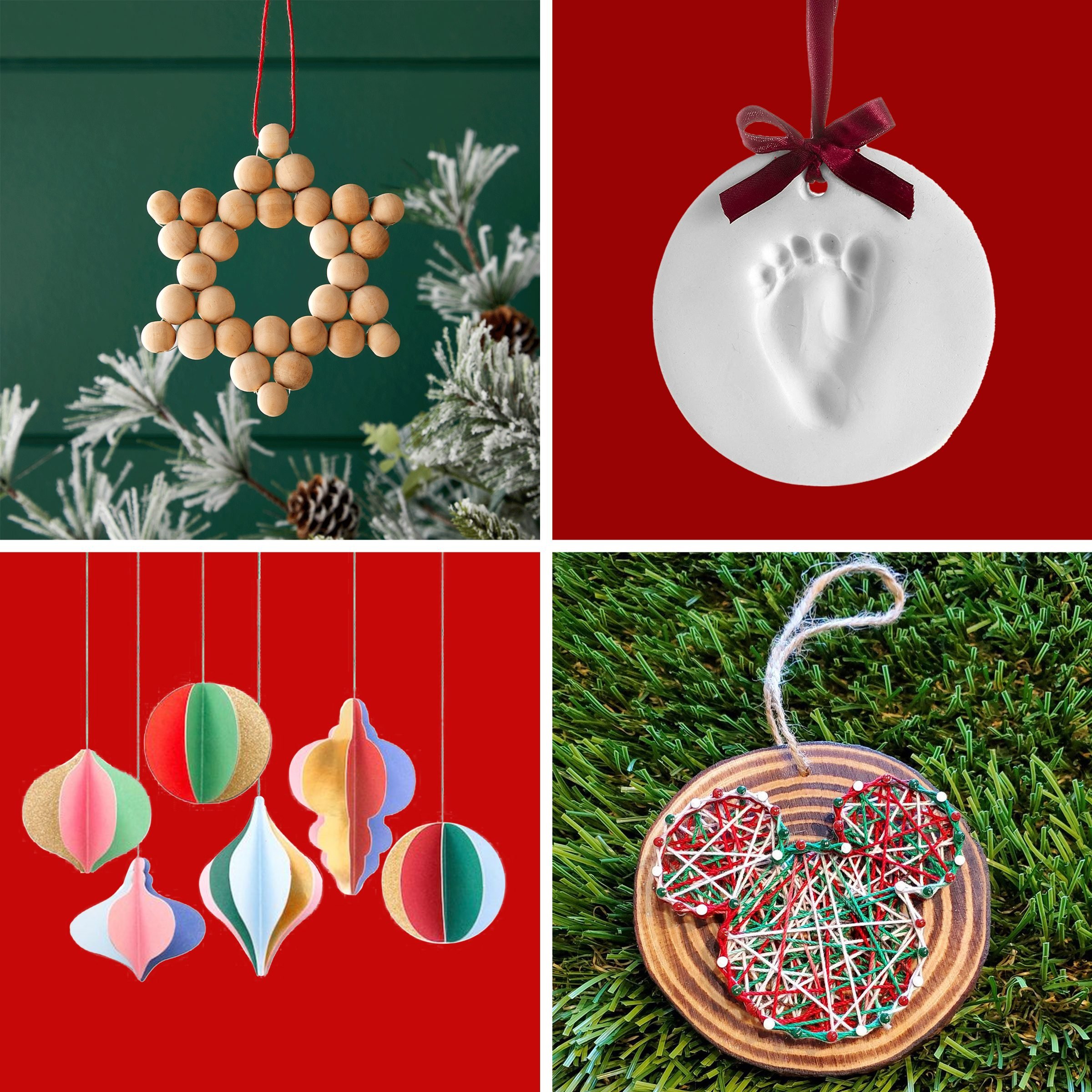 Making Holiday Ornaments or Gift Tags DIY crafts